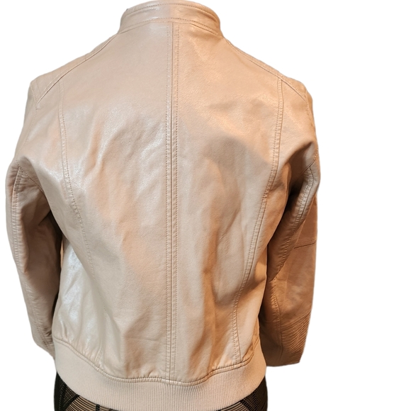 RUFF HEWN faux leather jacket size 1X. Great stitching detail. Never worn,no tag - Picture 2 of 6